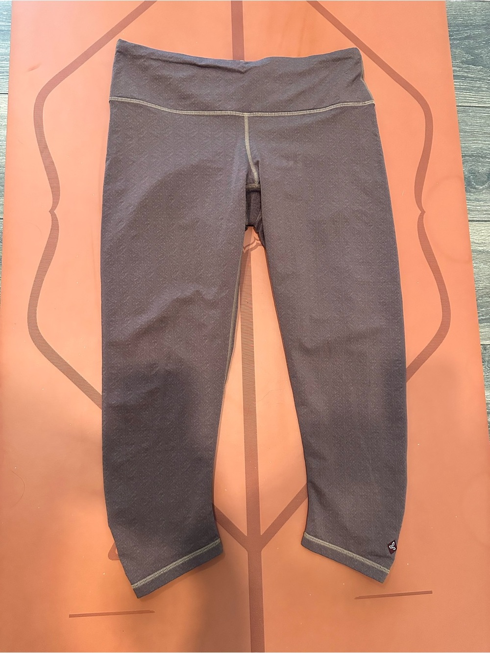 Prana Textured Cropped Leggings